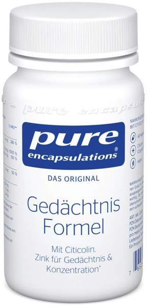 Pure Encapsulations Gedächtnis Formel 60 Kapseln