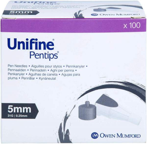 Unifine Pentips Kanüle 31 G 5 mm