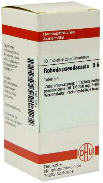 Dhu Robinia Pseudacacia D6 80 Tabletten