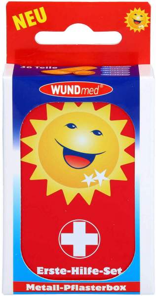 ERSTE HILFE-SET Metall Pflasterbox