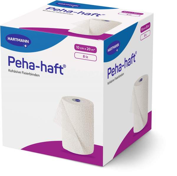 Peha Haft Fixierbinde Latexfrei 20 M X 10 cm 8 Binden
