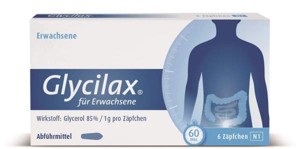 Glycilax Zäpfchen Für Erwachsene 6 Stück