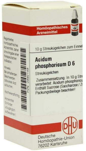 Dhu Acidum Phosphoricum D6 Globuli