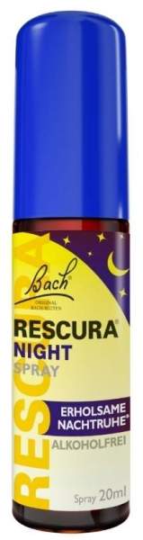 Bachblüten Rescura Night Spray 20 ml alkoholfrei