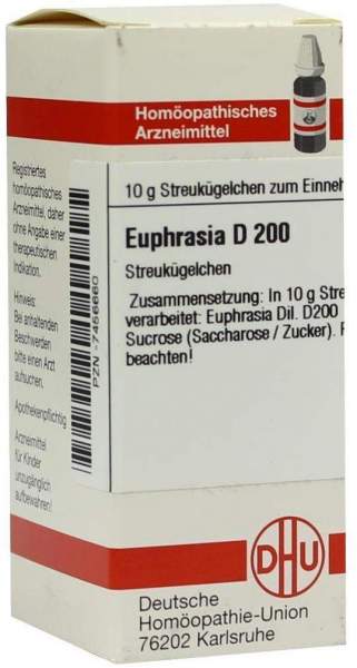 Dhu Euphrasia D200 Globuli