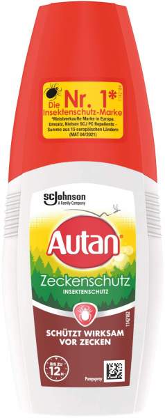 Autan Zeckenschutz 100 ml Pumpspray