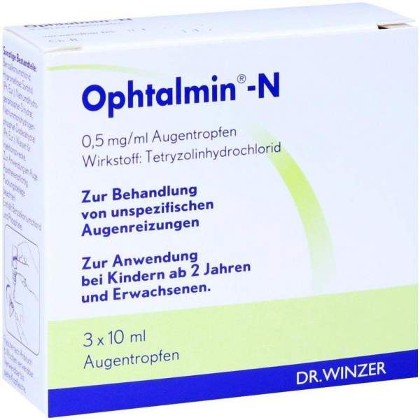 Ophtalmin N 3 X 10 ml Augentropfen