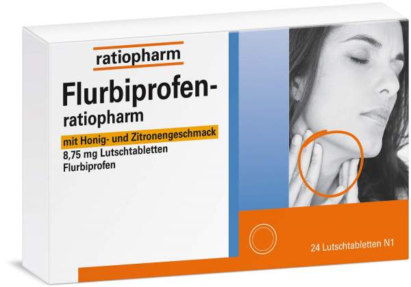 Flurbiprofen-ratiopharm mit Honig und Zitrone 24 Tabletten