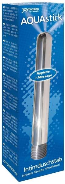 Aqua Stick Aluminium Intimduschstab Mit Duschschlauch