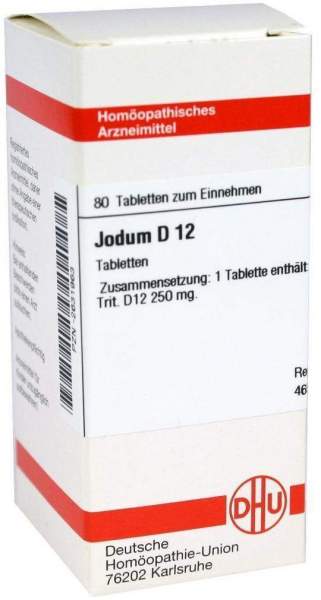 DHU Jodum D12 80 Tabletten