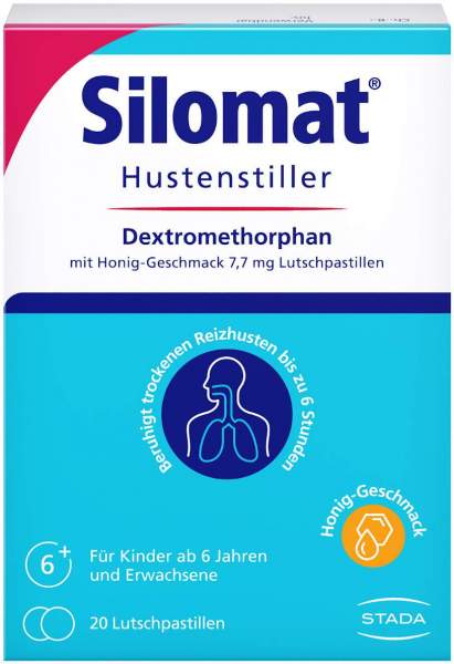 Silomat Hustenstiller DMP Honig 20 Lutschpastillen