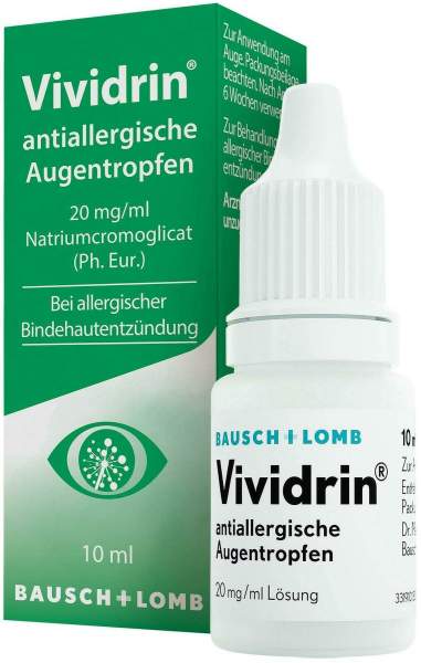 Vividrin Antiallergische Augentropfen 10 ml