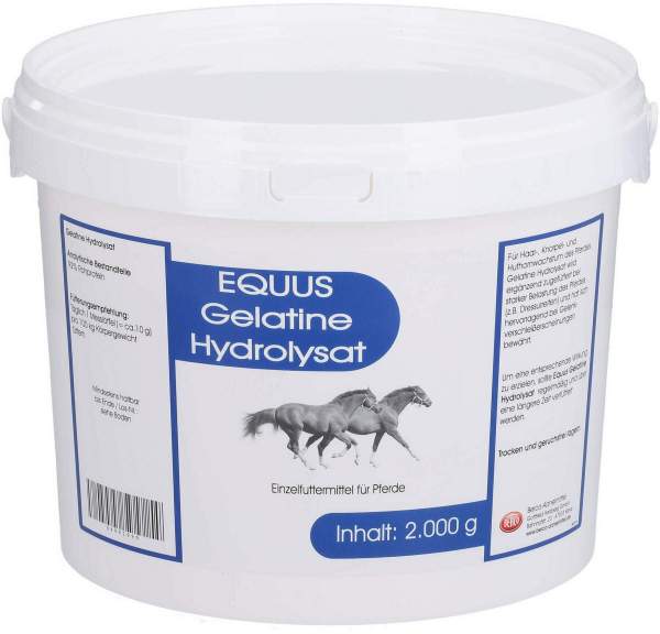Gelatine Hydrolysat Equus Pulver vet. 2000 G