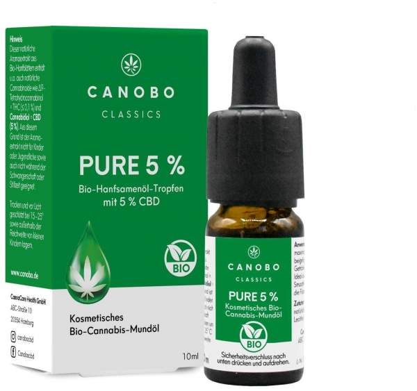 Canobo Pure 5 % 10 ml Tropfen