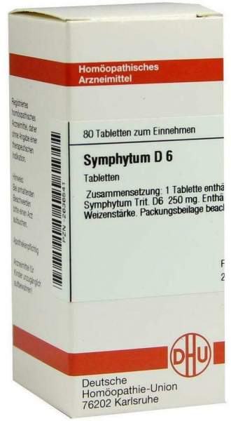 Dhu Symphytum D6 80 Tabletten