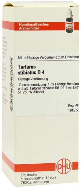 Dhu Tartarus Stibiatus D4 50 ml Dilution