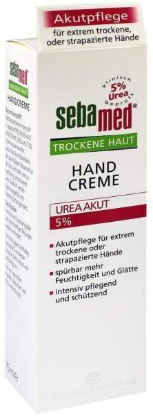 Sebamed Trockene Haut 5 % Urea Akut Handcreme 75 ml Creme