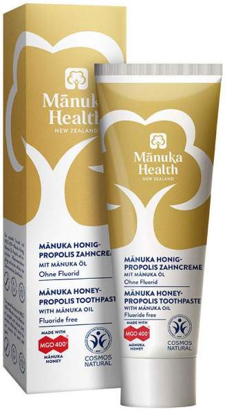 Manuka Health Honig-Propolis Zahncreme Fluoridfrei 75ml