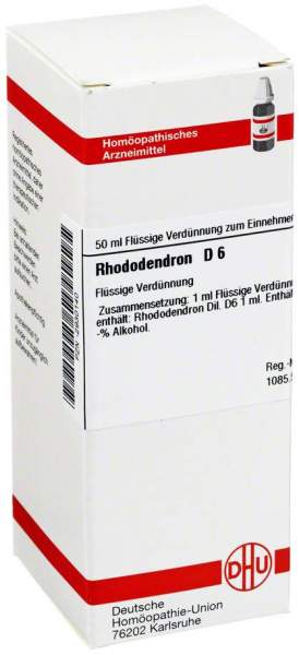 Rhododendron D 6 50 ml Dilution