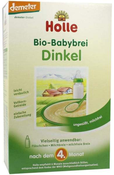 Holle Bio Babybrei Dinkel 250 G Brei