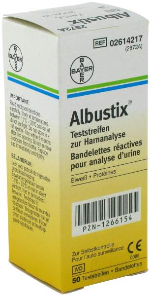 Albustix Teststreifen 50 Stück