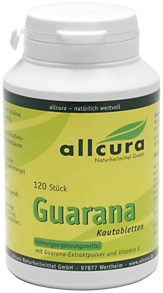 Guarana Kautabletten