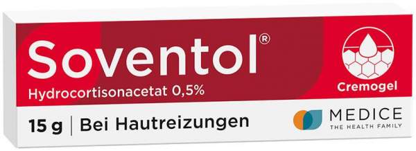 Soventol Hydrocortisonacetat 0,5% 15 g Creme