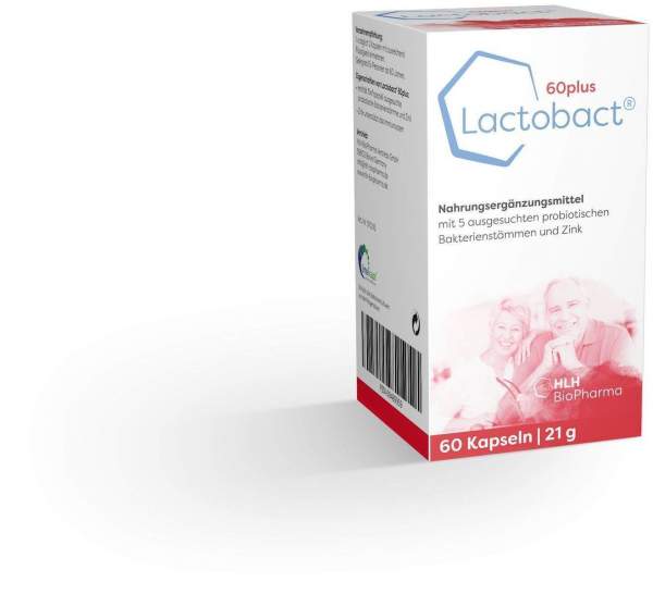Lactobact 60 Plus Magensaftresistente Kapseln 60...
