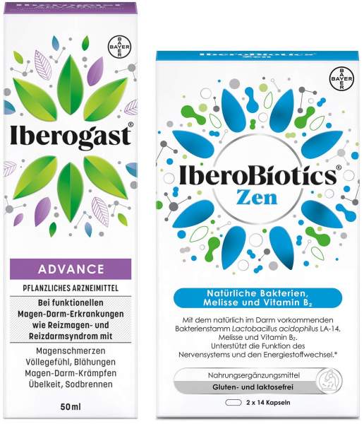 Iberogast Advance 50 ml + Iberobiotics Zen 2 x 14 Kapseln