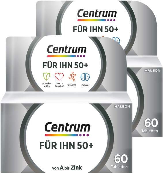 Centrum Für Ihn 50+ Capletten 2 x 60 Tabletten