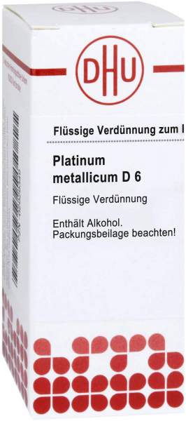 Platinum Metallicum D 6 Dilution 20 ml