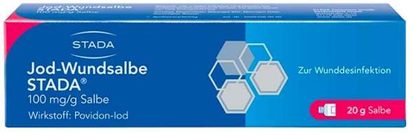 Jod-Wundsalbe Stada 100 mg Je G