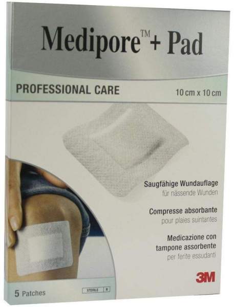 Medipore + Pad 3m 10x10cm 3566np Pflaster