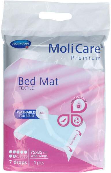 Molicare Premium Bed Mat Text.7 Tropfen m. Flü. 75 x 18 1 Stück
