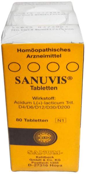 Sanuvis 3 X 80 Tabletten