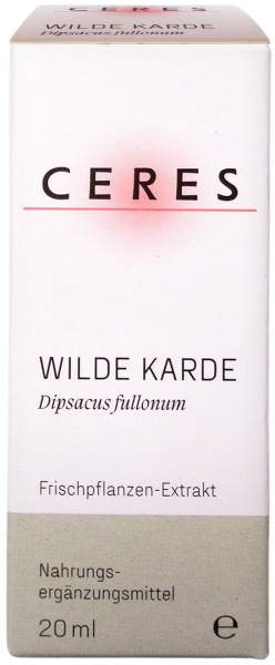 Ceres Wilde Karde Dipsacus Fullonum Extrakt Tropfen 20 ml kaufen |  Volksversand Versandapotheke