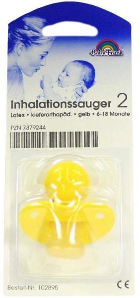 Sauger Inhalation 102895 Gelb