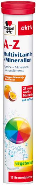 Doppelherz aktiv A-Z Multivitamin + Mineralien 15 Brausetabletten