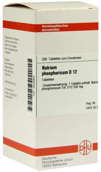 Natrium Phosphoricum D 12 200 Tabletten