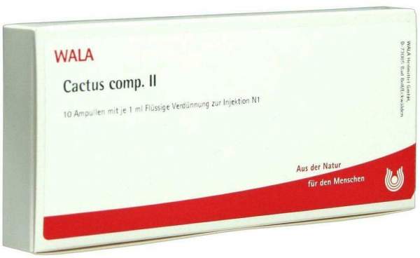 DHU Wala Cactus Comp. II 10 X 1 ml Ampullen