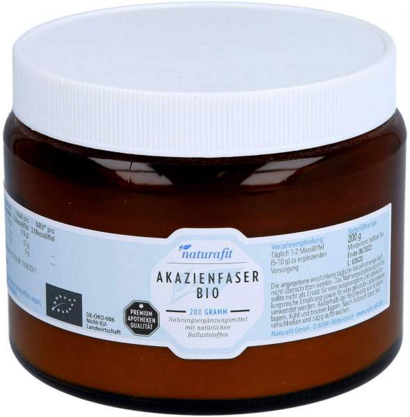 Naturafit Akazienfaser Bio 200 G Pulver