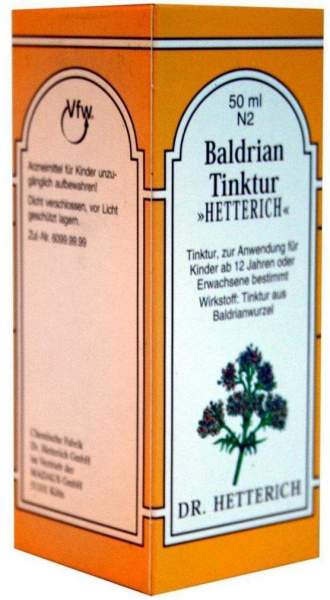 Baldriantinktur Hetterich 50 ml