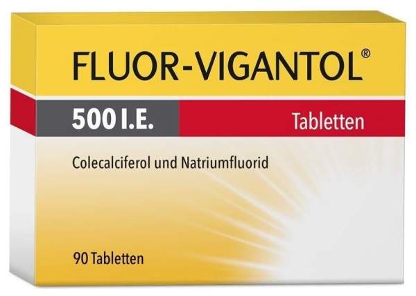 Fluor Vigantol 500 I.E. 90 Tabletten