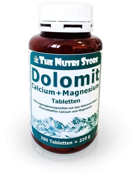 Dolomit Calcium Plus Magnesium 300 Tabletten