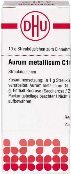 Aurum Metallicum C 100 Globuli 10 g