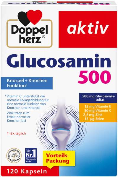 Doppelherz Aktiv Glucosamin 500 120 Kapseln
