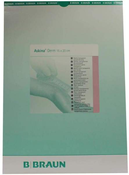 Askina Derm Transparentverband15x20cm Steril