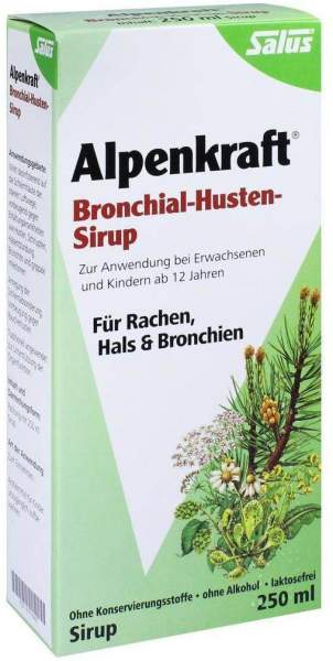Alpenkraft Bronchial Hustensirup Salus 250 ml Sirup
