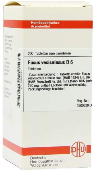 Fucus Vesiculosus D 6 200 Tabletten