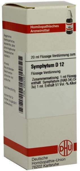 Symphytum D12 Dilution 20 ml Dilution